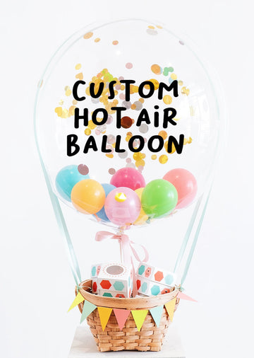 Custom Hot Air Balloon | Oh Shiny! x Dots