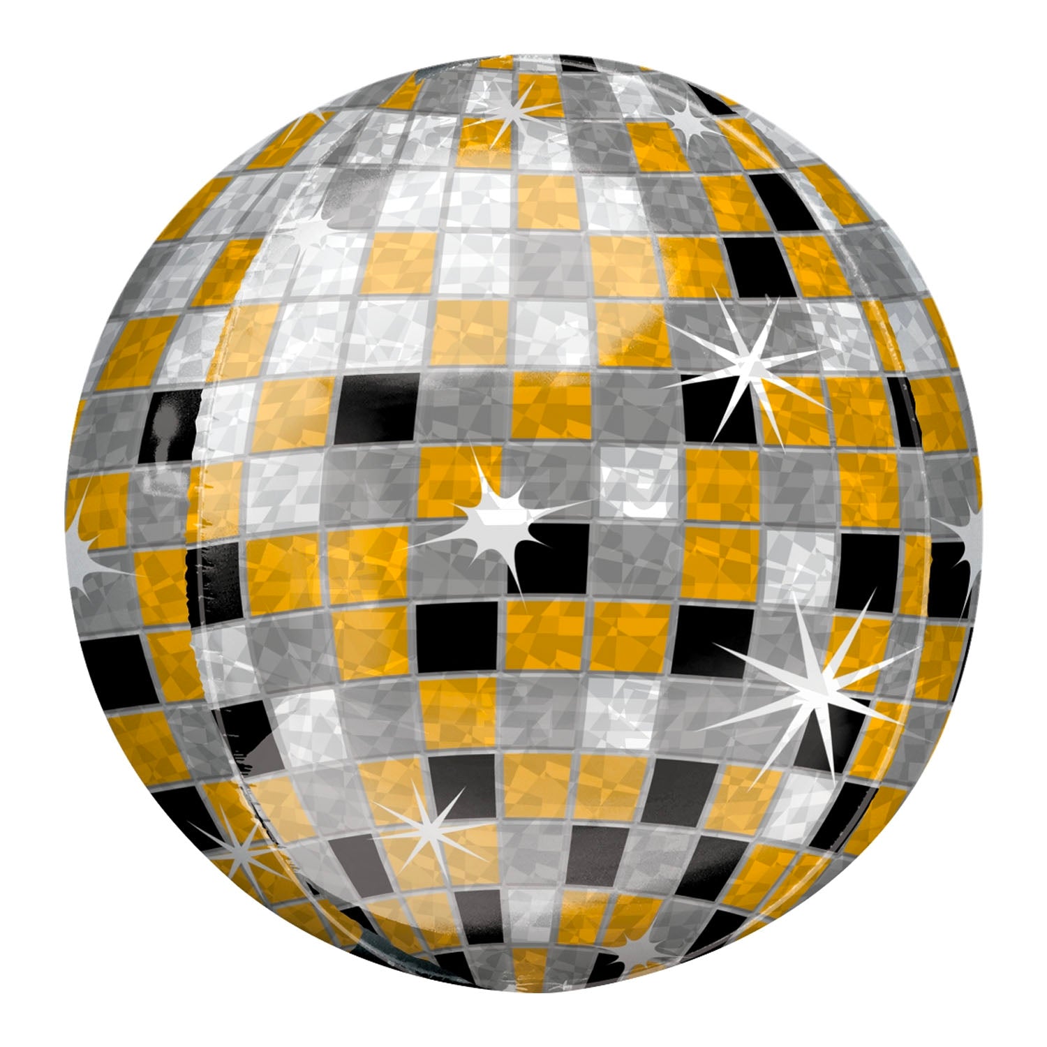 Gold Disco Ball Balloon