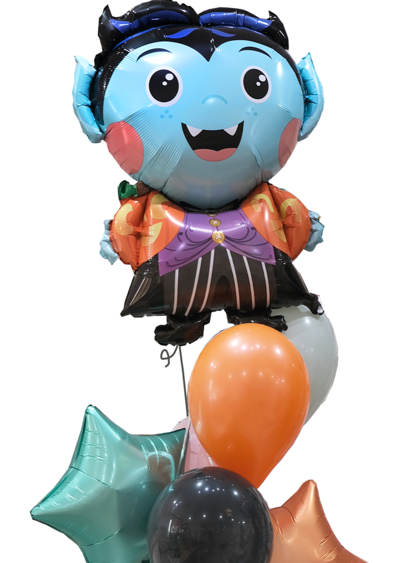Blue Vampire Halloween Balloongram 🧛🕯