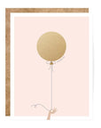 balloon scratch-off greeting card