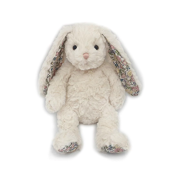 Faith Floral Bunny Plush