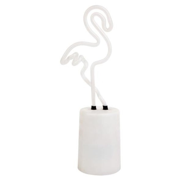 neon flamingo light