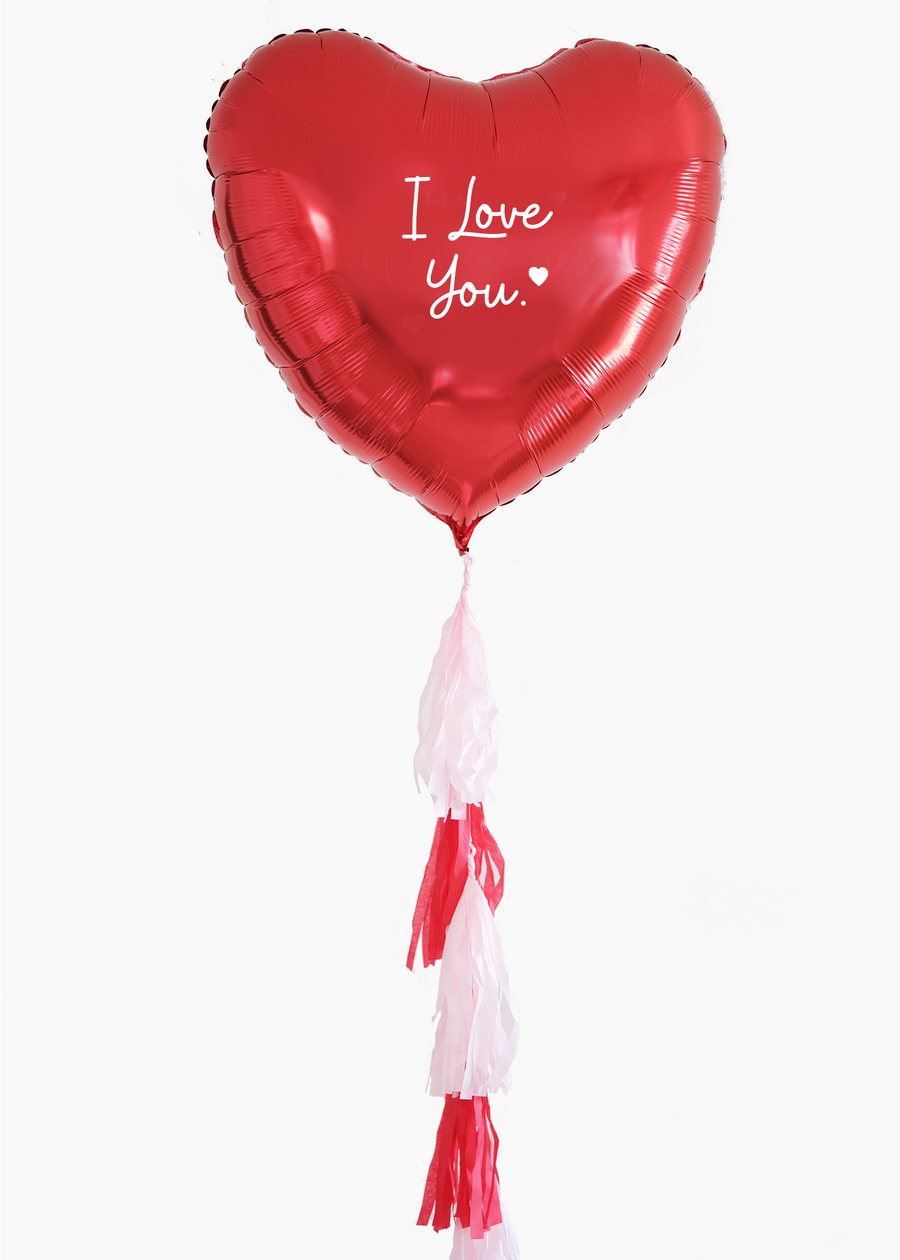 Flutter | Valentine's Day Tassel Balloon
