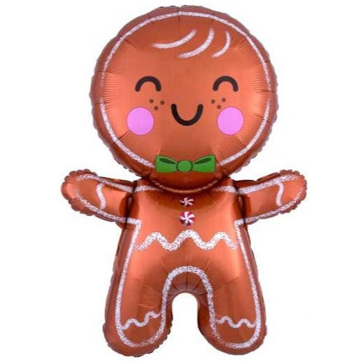 gingerbread cookie man balloon