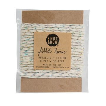 Prism Natural Glitter Twine