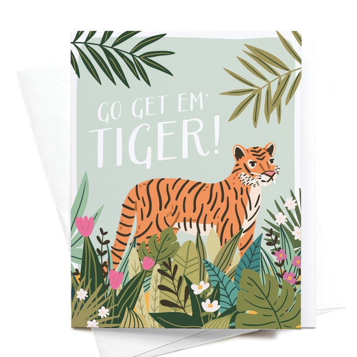 Go Get 'Em Tiger! Card