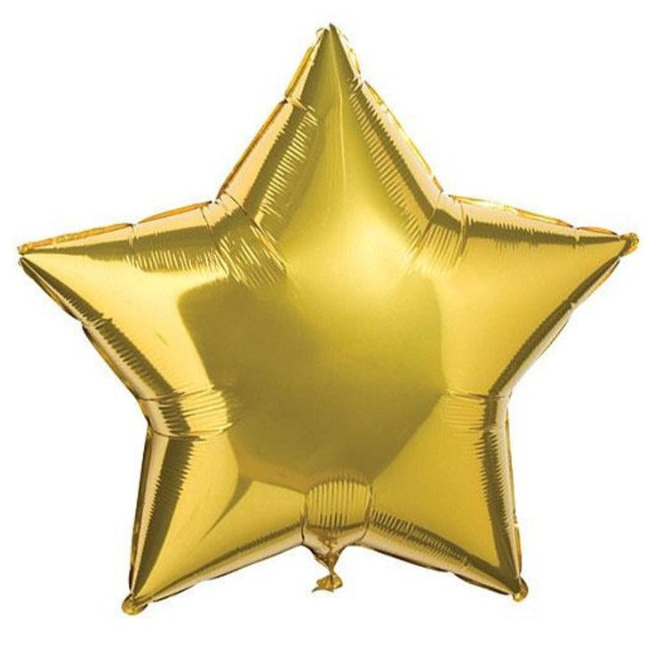 gold star balloon