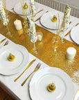 Gold Glitter Table Runner