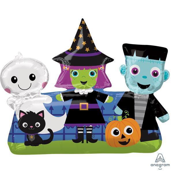 halloween ghost witch frankenstein balloon