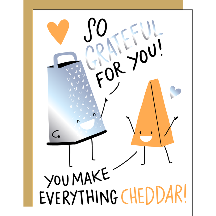Grateful For You Card