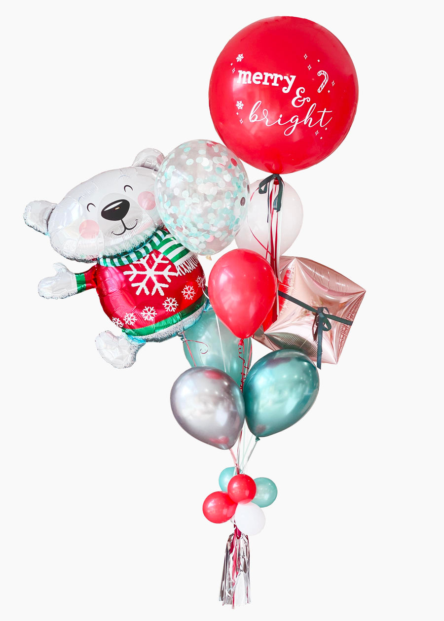 Beary Christmas | Holiday Balloongram