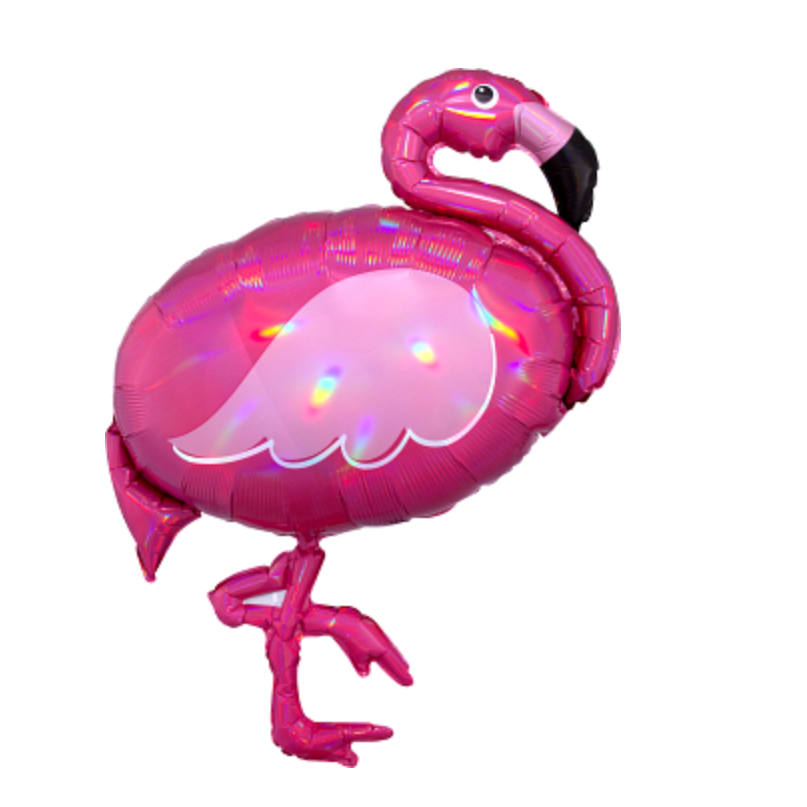 Iridescent Flamingo Balloon