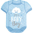 blue onesie it's a baby boy balloon