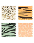 Safari Animal Print Napkin Large