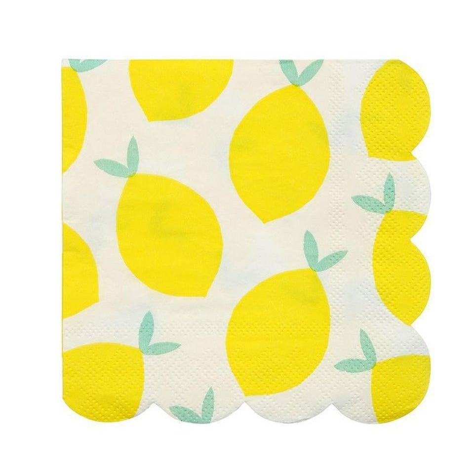 lemon napkins
