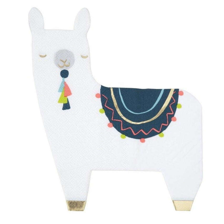 llama napkins