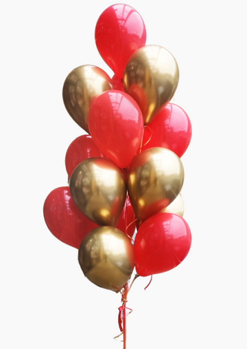 Balloon Set in Lucky Red