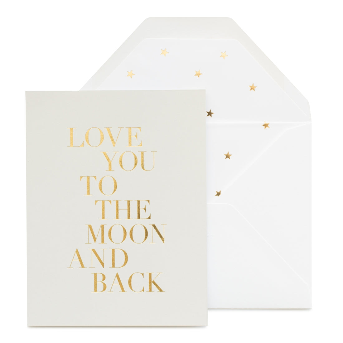 Love You To The Moon and Back Card