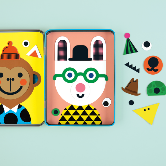 Make-a-Face Magnetic Build Kit