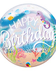 Mermaid Birthday Balloon Bubble