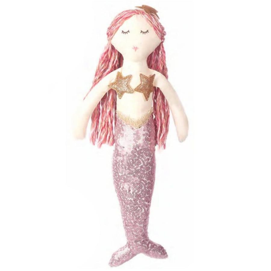 pink mermaid plush