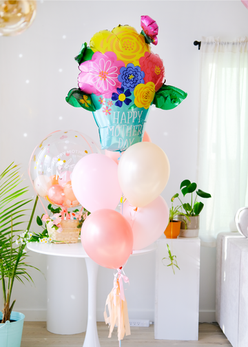 Mother's Day Flower Pot Balloon Bouquet