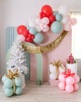 Balloon Garland To-Go in Peppermint Pink