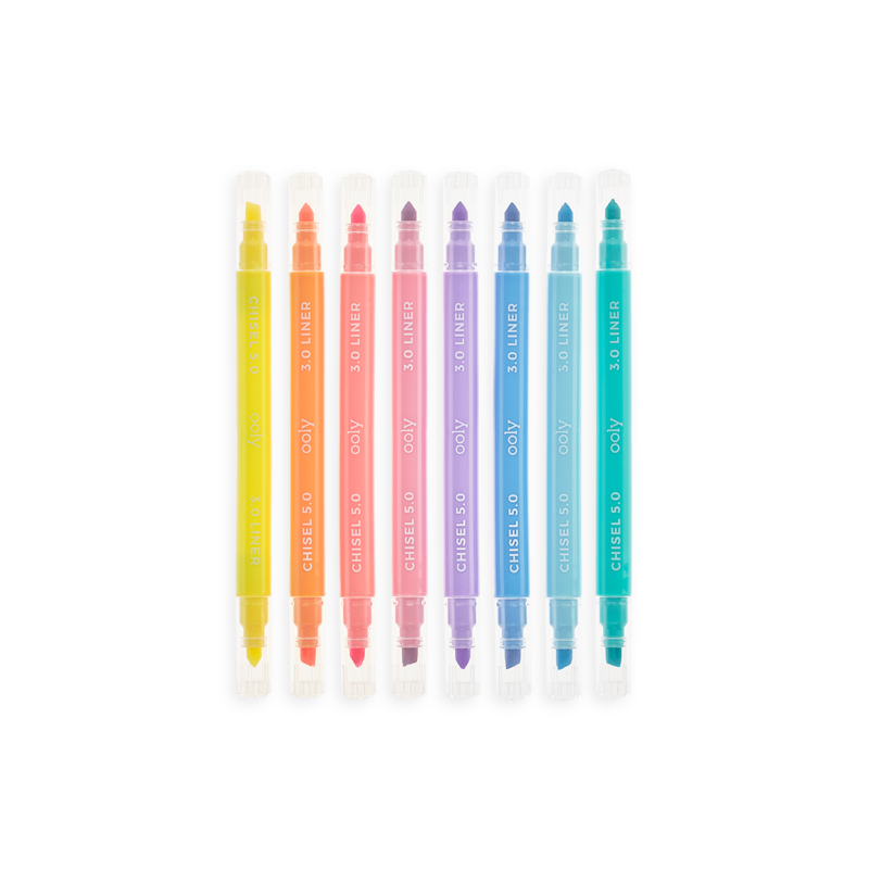 Pastel Liners Dual Tip Markers