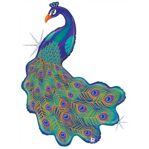peacock balloon