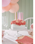 Pink & Gold Candles