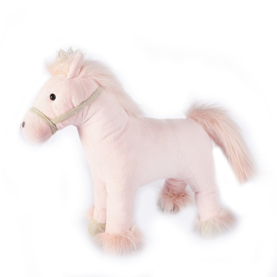 pink pony horse plush