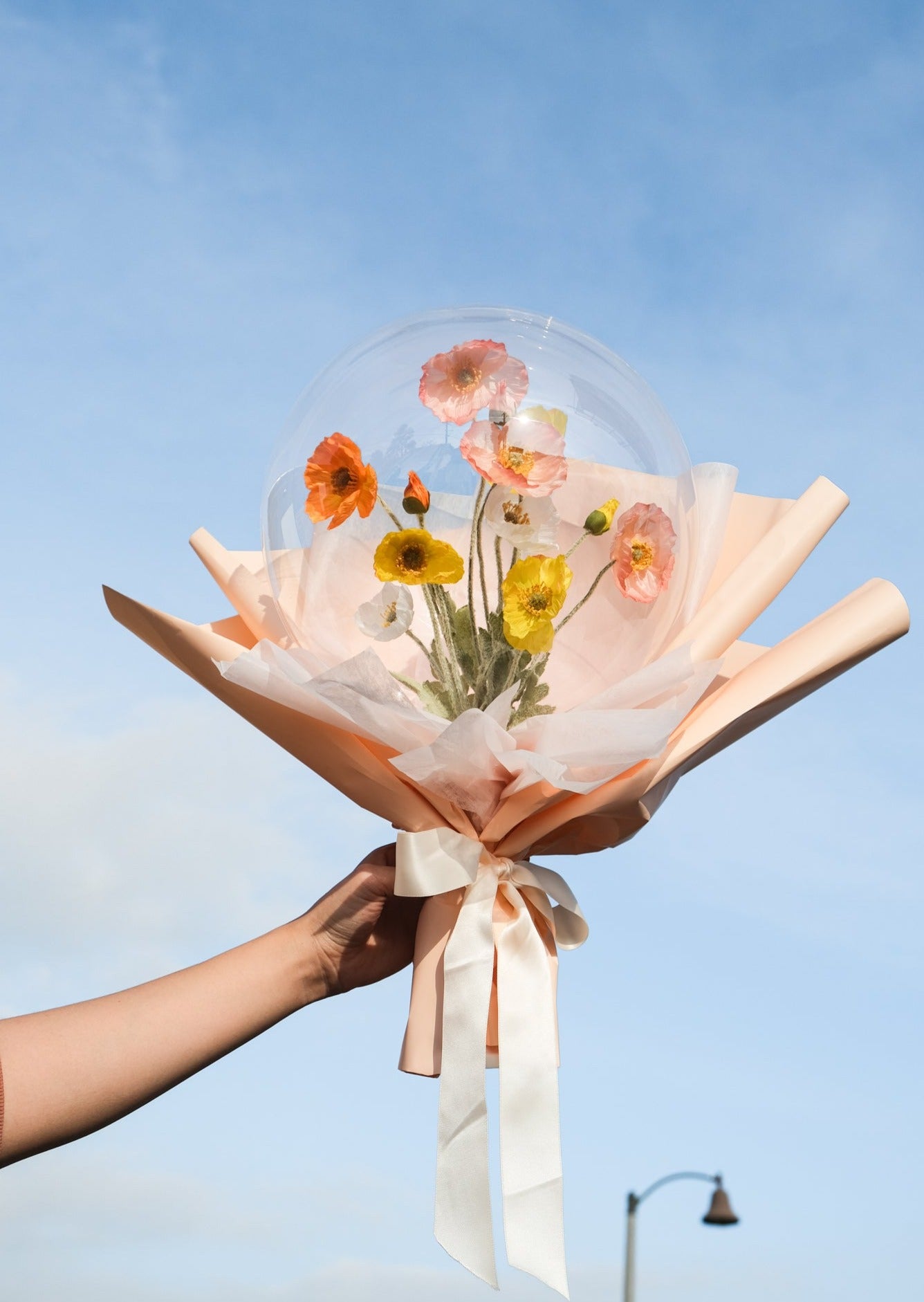 Spring Poppies Flower Balloon | Oh Shiny! Balloons & Party, Pasadena