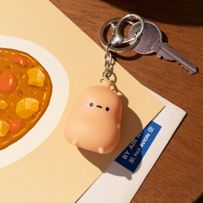 potato light-up keychain