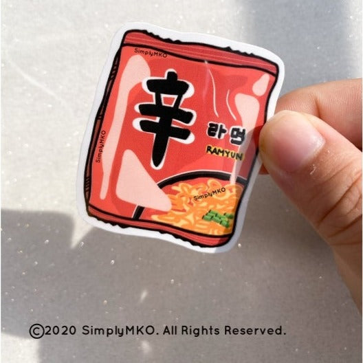 Ramyun Sticker | Oh Shiny! Balloons & Party, Pasadena