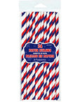 Red, White, and Blue Straws