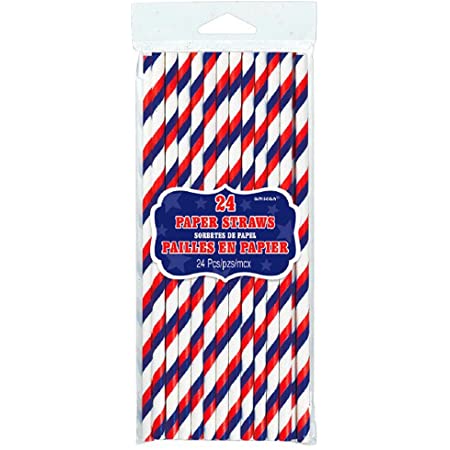 Red, White, and Blue Straws