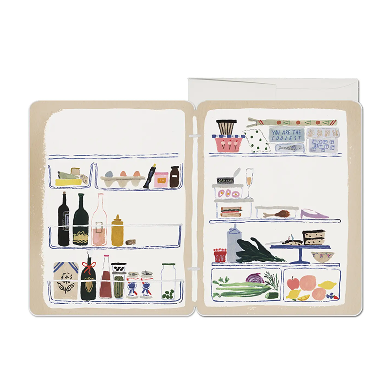 Refrigerator Happy Birthday Card