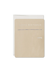 Refrigerator Happy Birthday Card