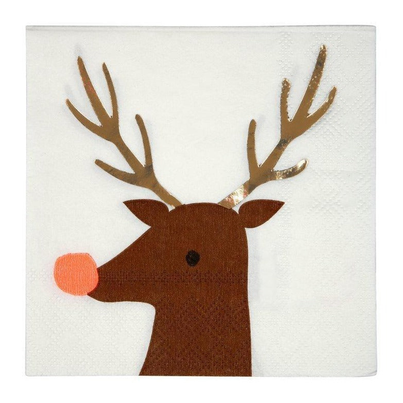 reindeer napkins