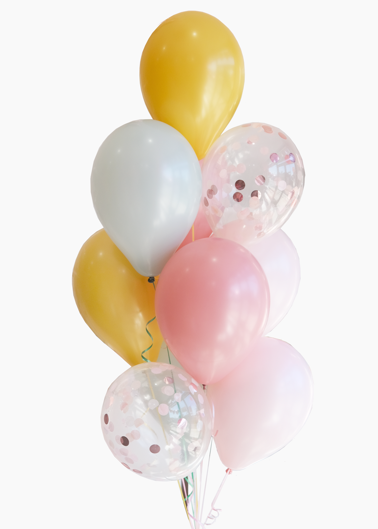 retro daisy latex balloons