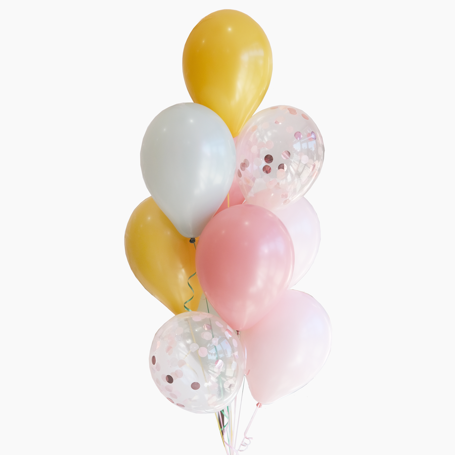 Retro Daisy Balloon Set