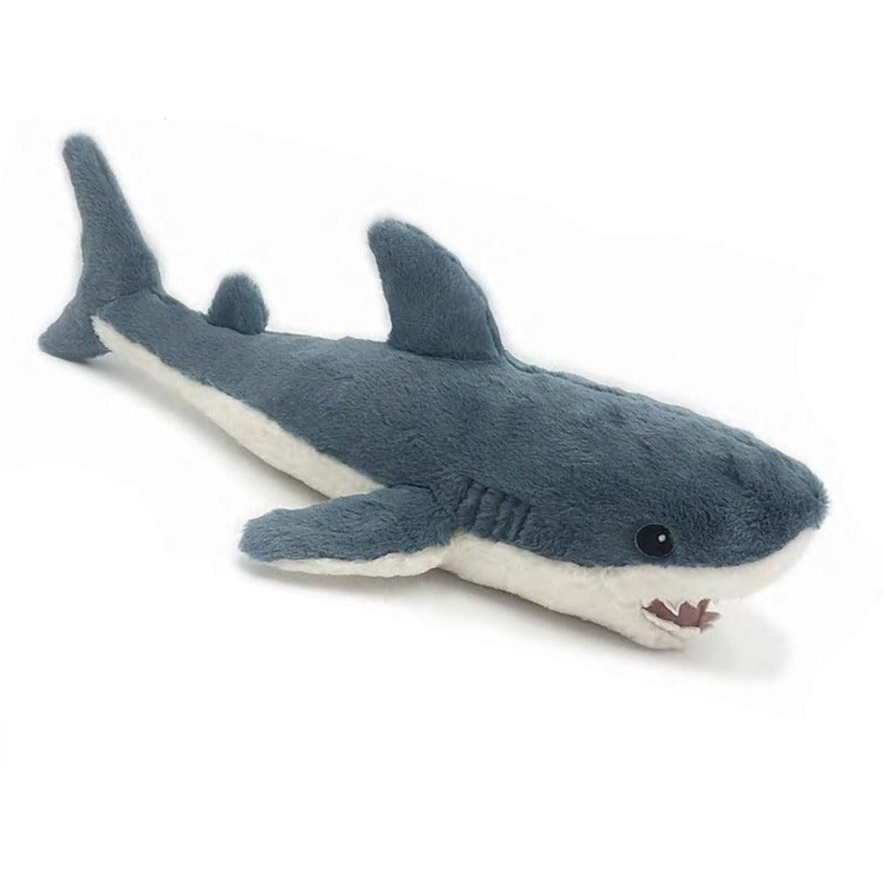 navy blue shark plush