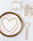 she said yes party decoration spread