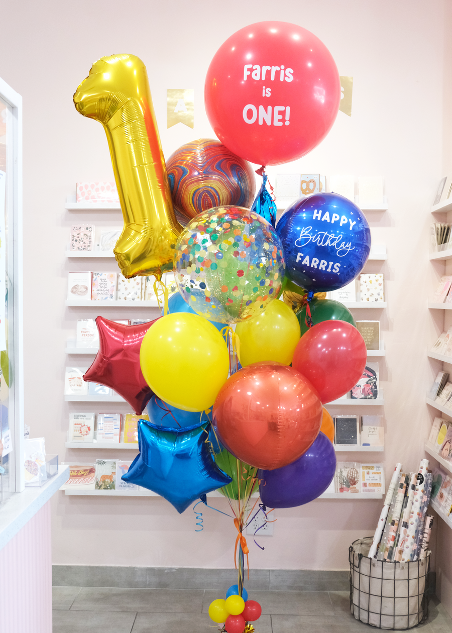 Super Shine Balloongram - Designer's Choice!