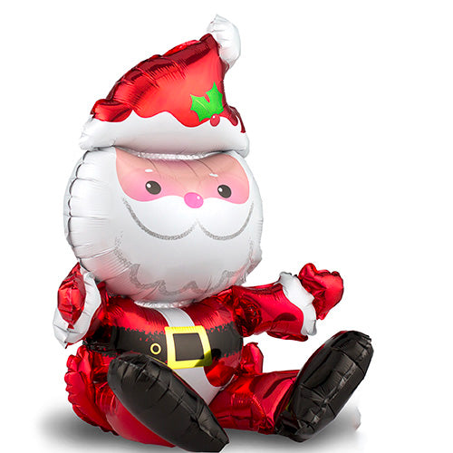 Sitting Santa Balloon