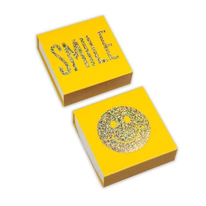 smile yellow matchbox matches