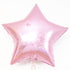 shiny pink star balloon