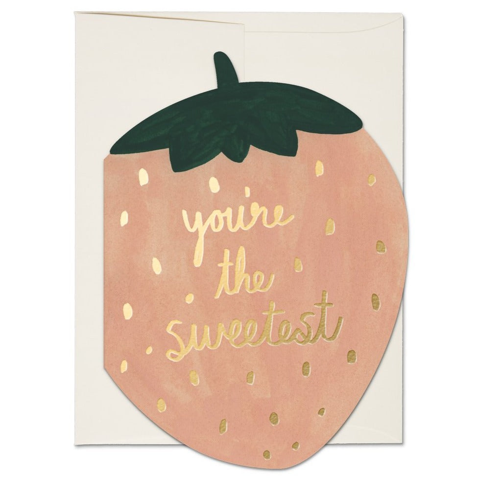 strawberry birthday card