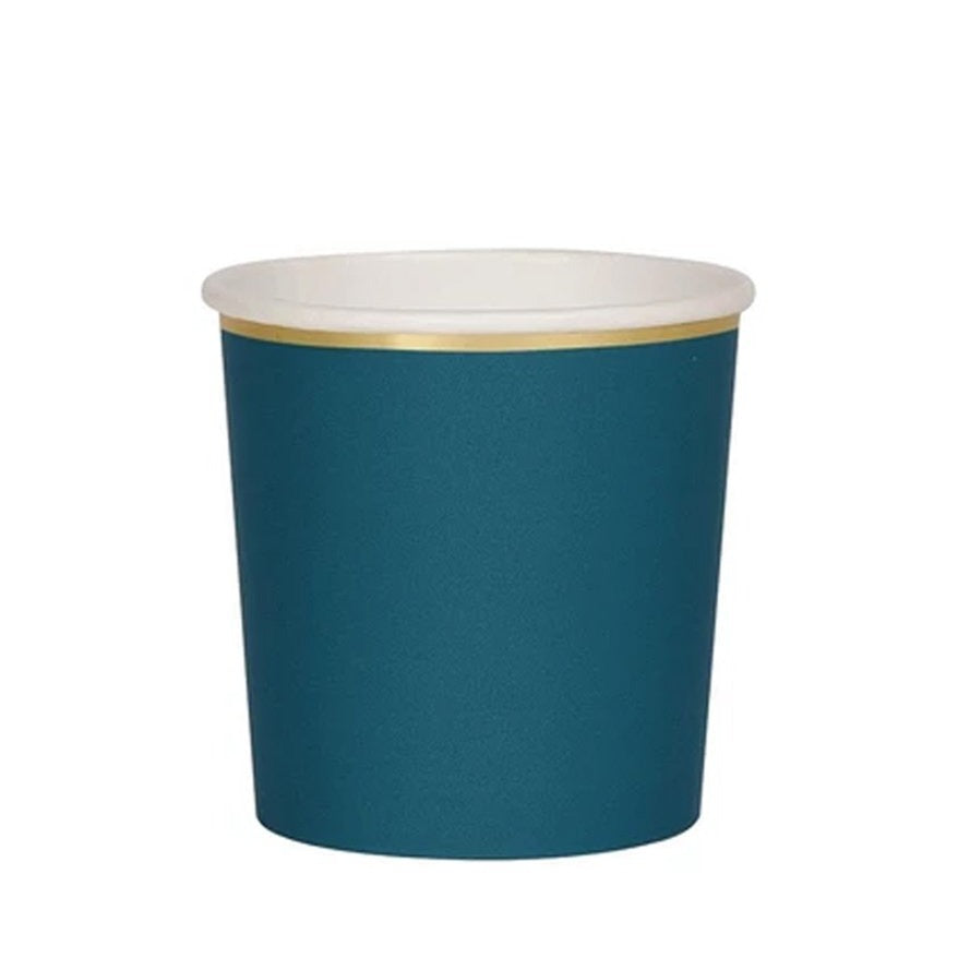 dark teal tumbler cup