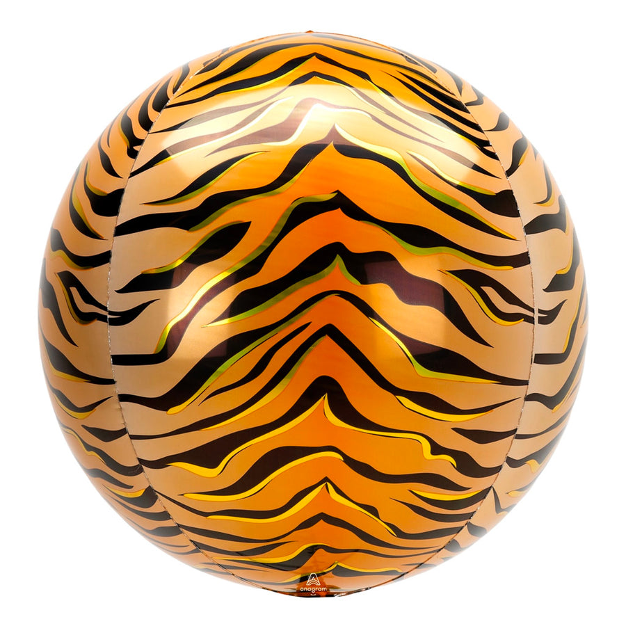 Tiger Print Orb Balloon